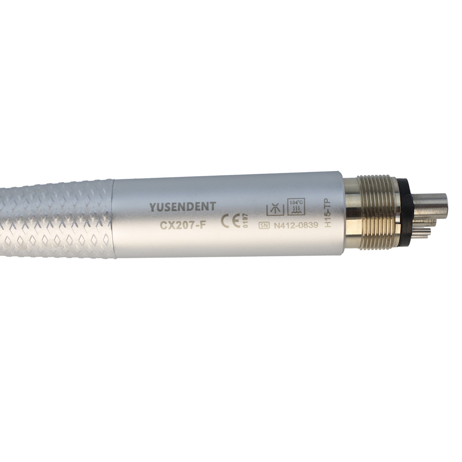 COXO Dental High Speed Handpiece 4 Hole LED Turbine E Generator Mini Head CX207