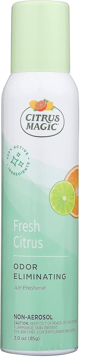 Citrus Magic Air Freshener Spray Fresh Citrus 3 Pack 3 oz
