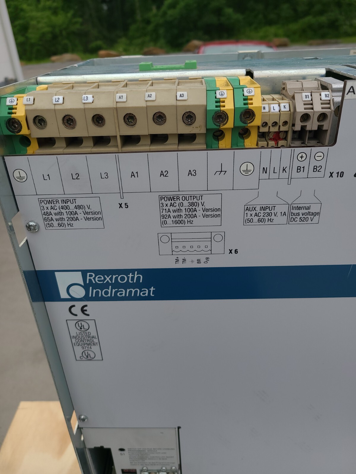 Rexroth Indramat r911277192 dkr03.1-w200b-be23-01-fw