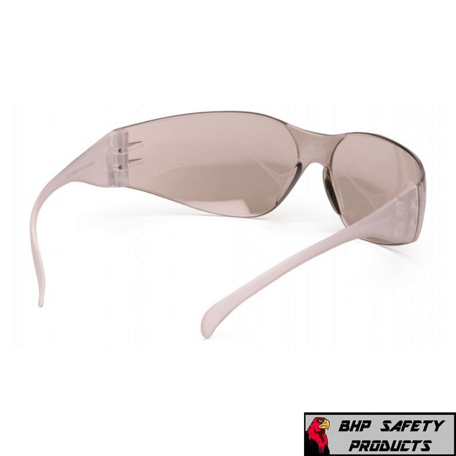 PYRAMEX INTRUDER SAFETY GLASSES INDOOR/OUTDOOR MIRROR I/O LENS S4180S (1 PAIR)