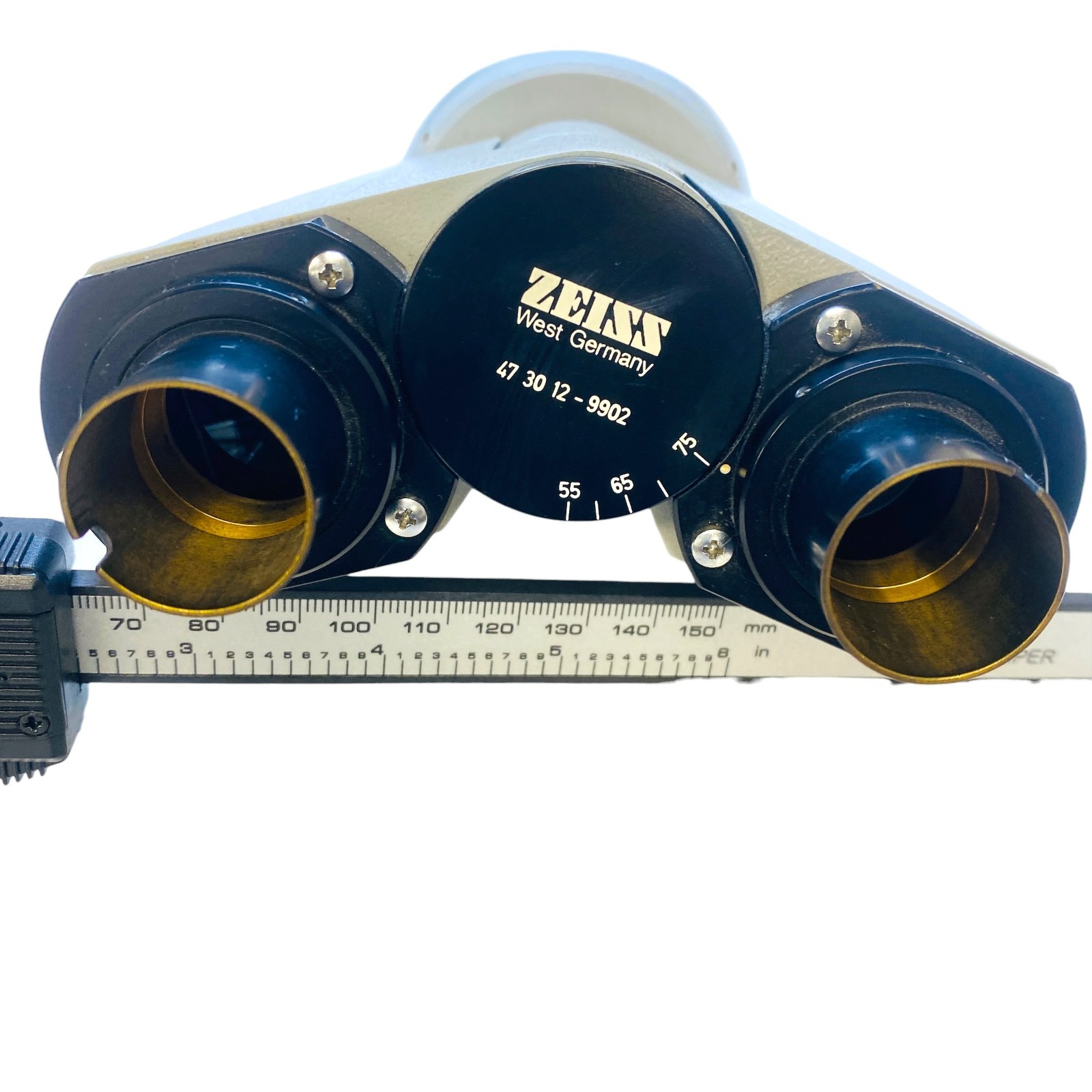 Zeiss 47 30 12-9902 Binocular Microscope Head Made in Germany