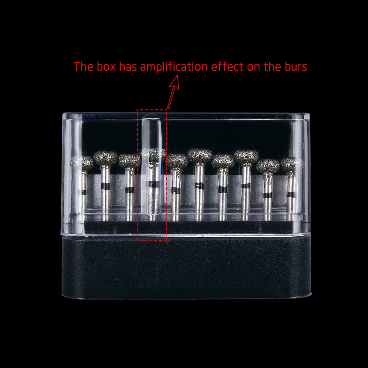 10 pcs Dental High Speed Diamond Burs Circular wheel Super Coarse Diamond Drills