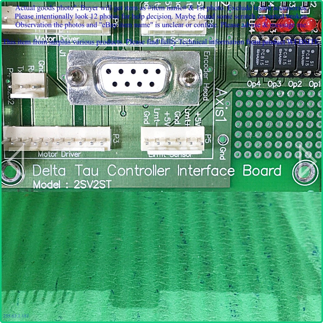 Delta Tau 2SV2ST, PMAC2/PC104 Interface Board as photo, sn:740A.