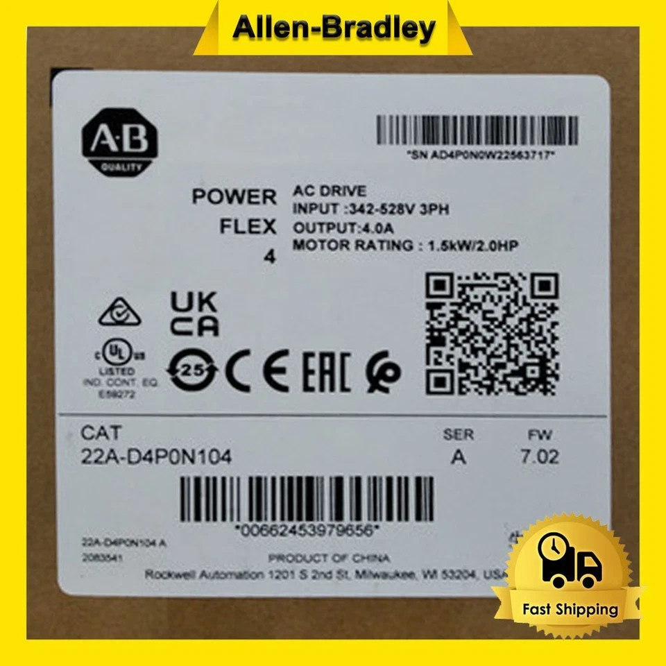 1pcs new inverter 22A-D4P0N104 22A-D4PON104 1.5KW