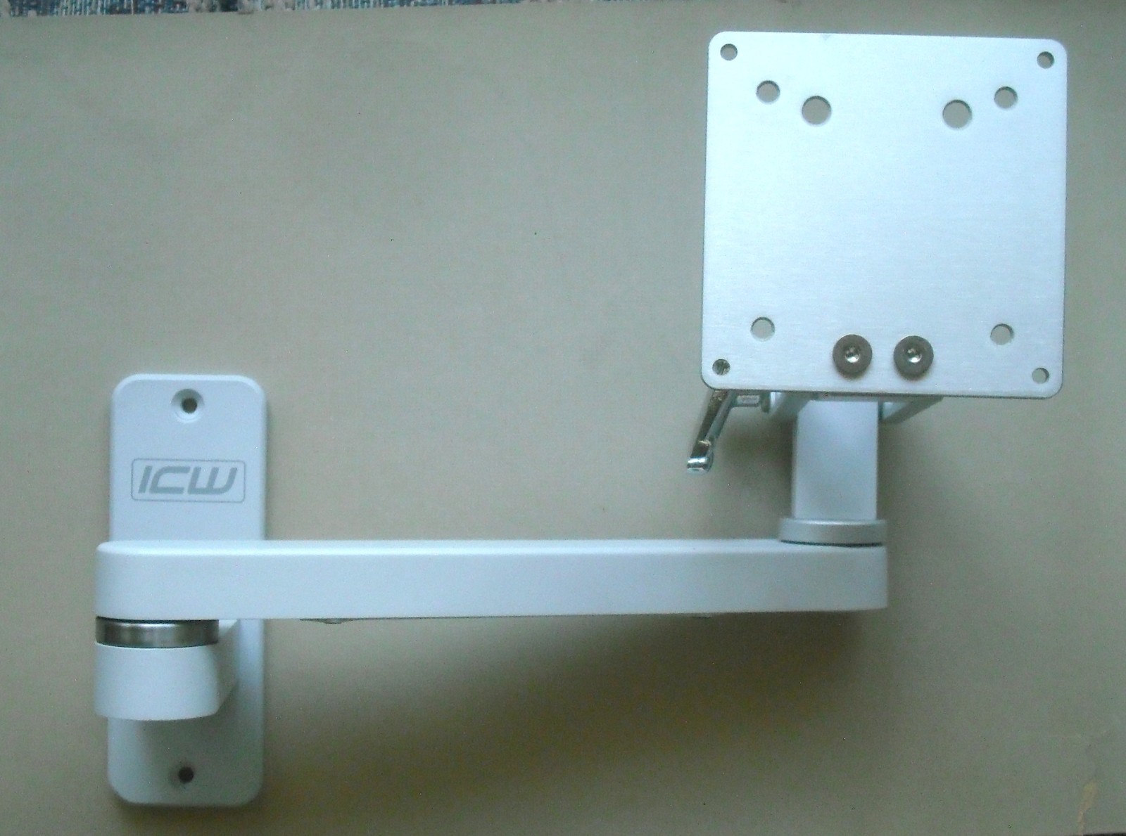 ICW Dental Medical Monitor Display Arm Folding Wall Mount 19″ Max 12″ Arm