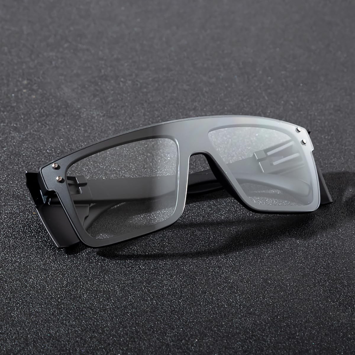UV400Transition Photochromic Safety Glases Light to Dark Grey Lenses ANSI Z87…