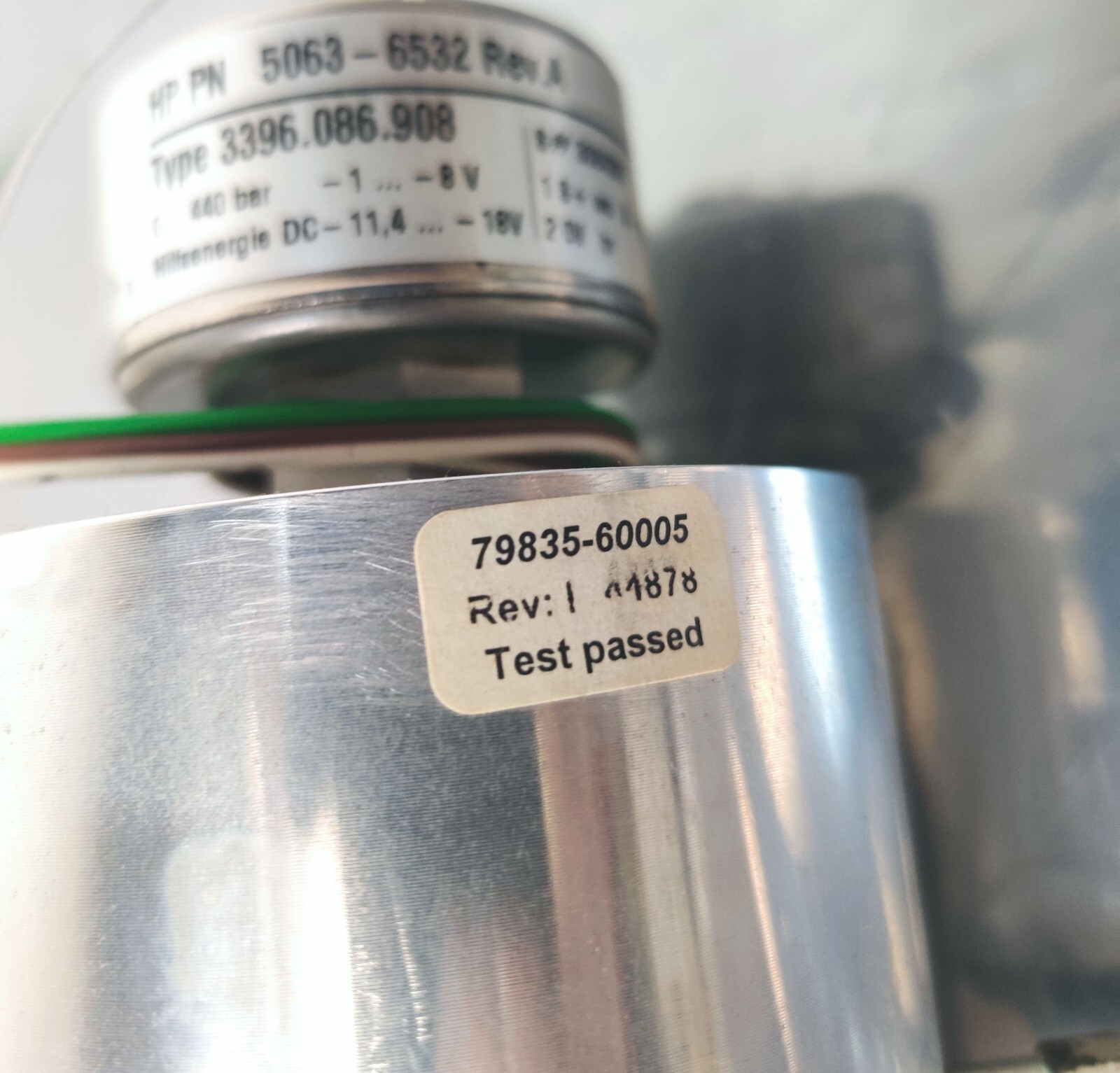 Agilent 79835-60005 High-Pressure Damper w 5063-6532 Valve HPLC 1100 Working