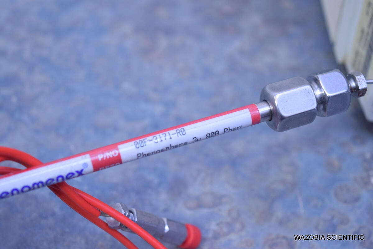 WATERS 2475 FLUORESCENCE DETECTOR HPLC CHROMATOGRAPHY WITH PHENOMENEX 00FR-3171-