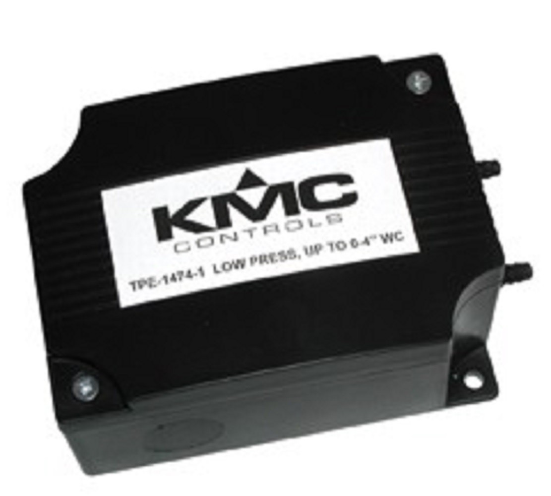 KMC Controls TPE-1474-21 Low Pressure Transducer, -1 to +1″, 0 to 2″ wc