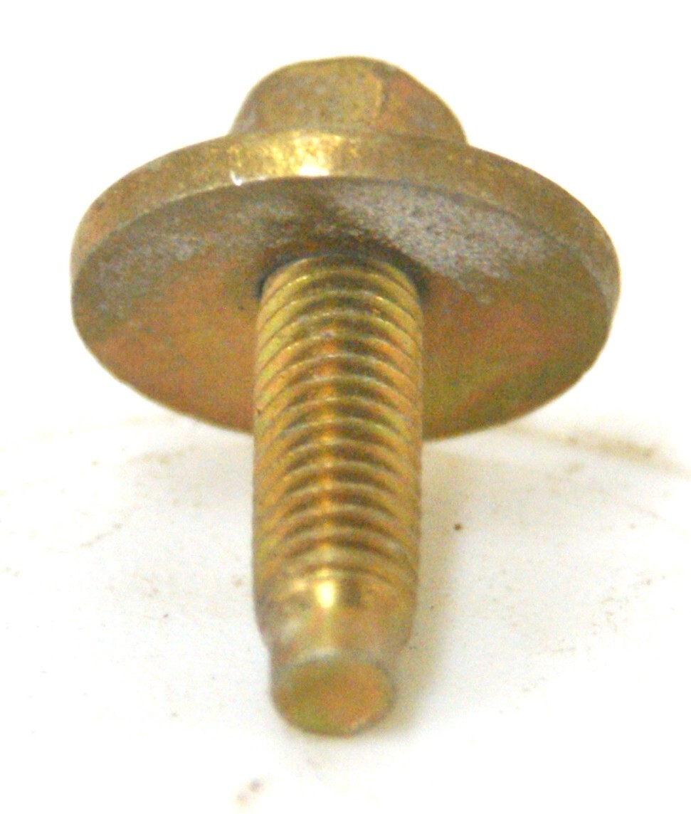 (10) M6 -1.0 x 20 mm Flange Head Hex Bolt W/ Washer Class 9.8 Steel–7987