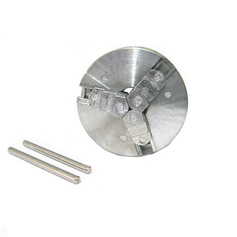 Z011 Metal 3 Jaws Manual Lathe Chuck Clamp Self-Centering Mini Drill Chuck AO