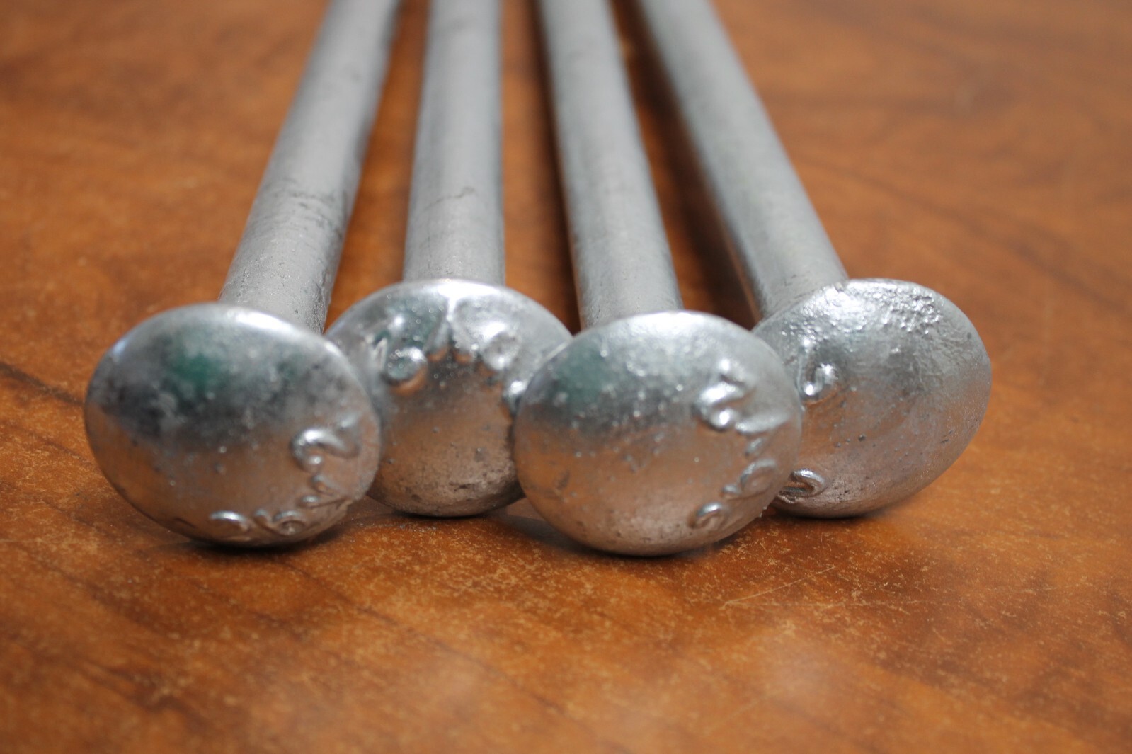 Galvanized Steel Spike / Stake / Anchor 28″ x .61″ (Qty 4)