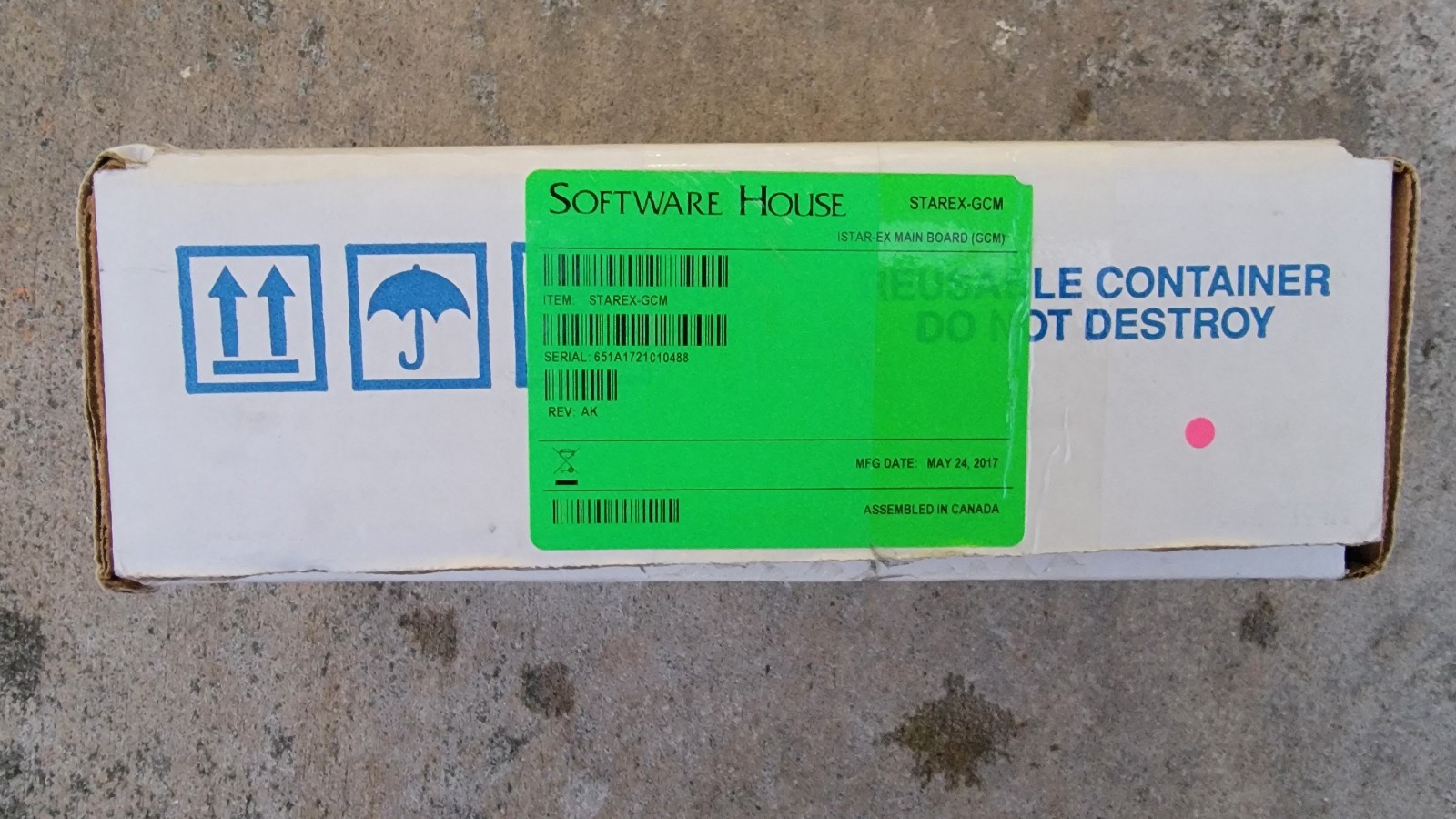 Software House STAREX-GCM ISTAR EX MAIN BOARD – FREE SHIPPING