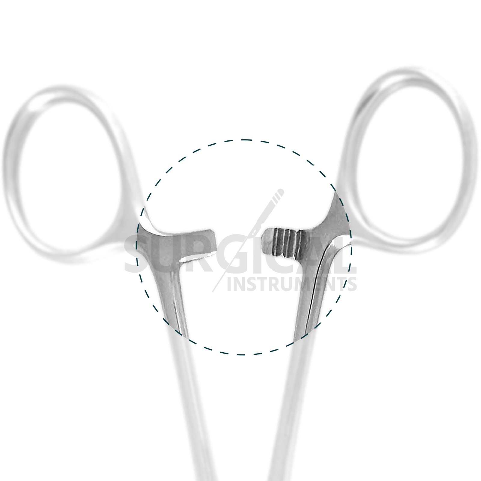2 Pcs Set 12″ Straight + Curved Hemostat Forceps Locking Clamps German Grade