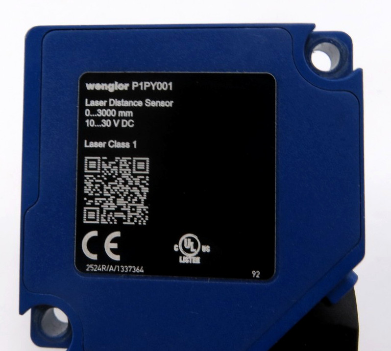 Wenglor P1PY001 Laser Distance Sensor Time of Flight