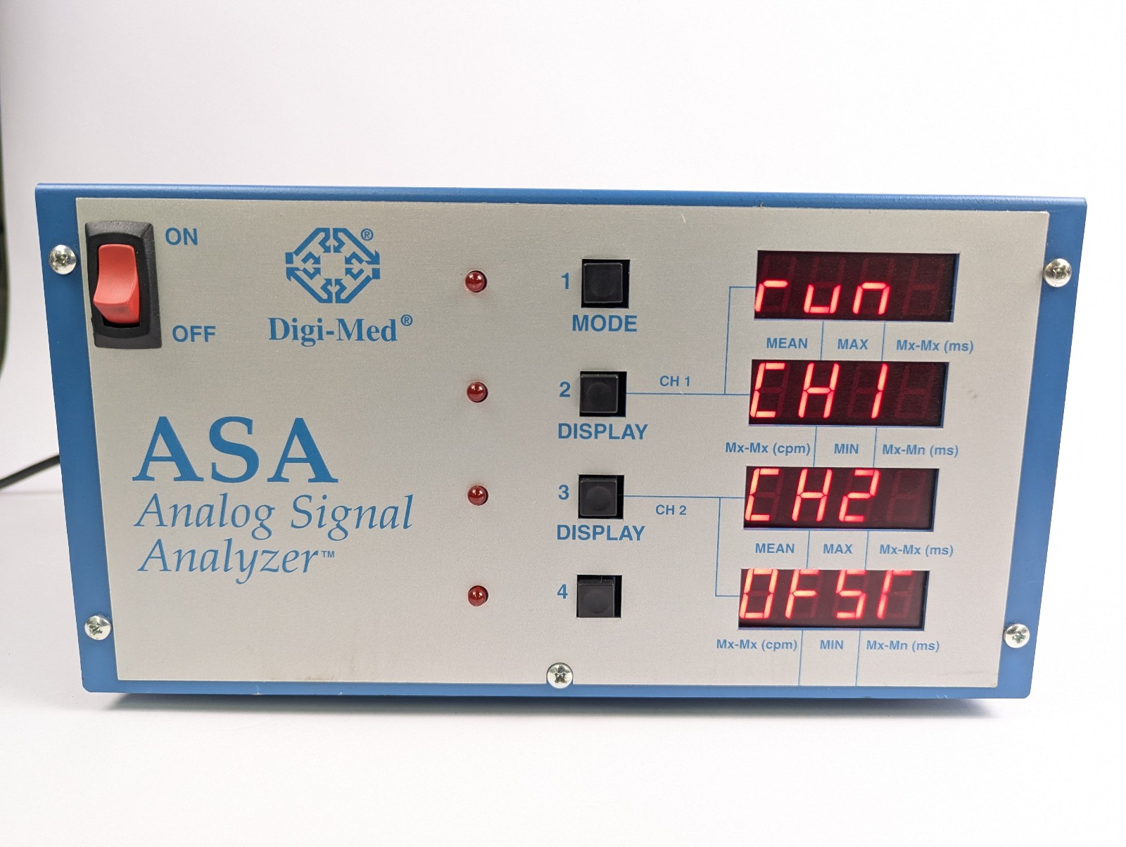 Digi-Med Analog Signal Analyzer Micro-Med ASA-400A