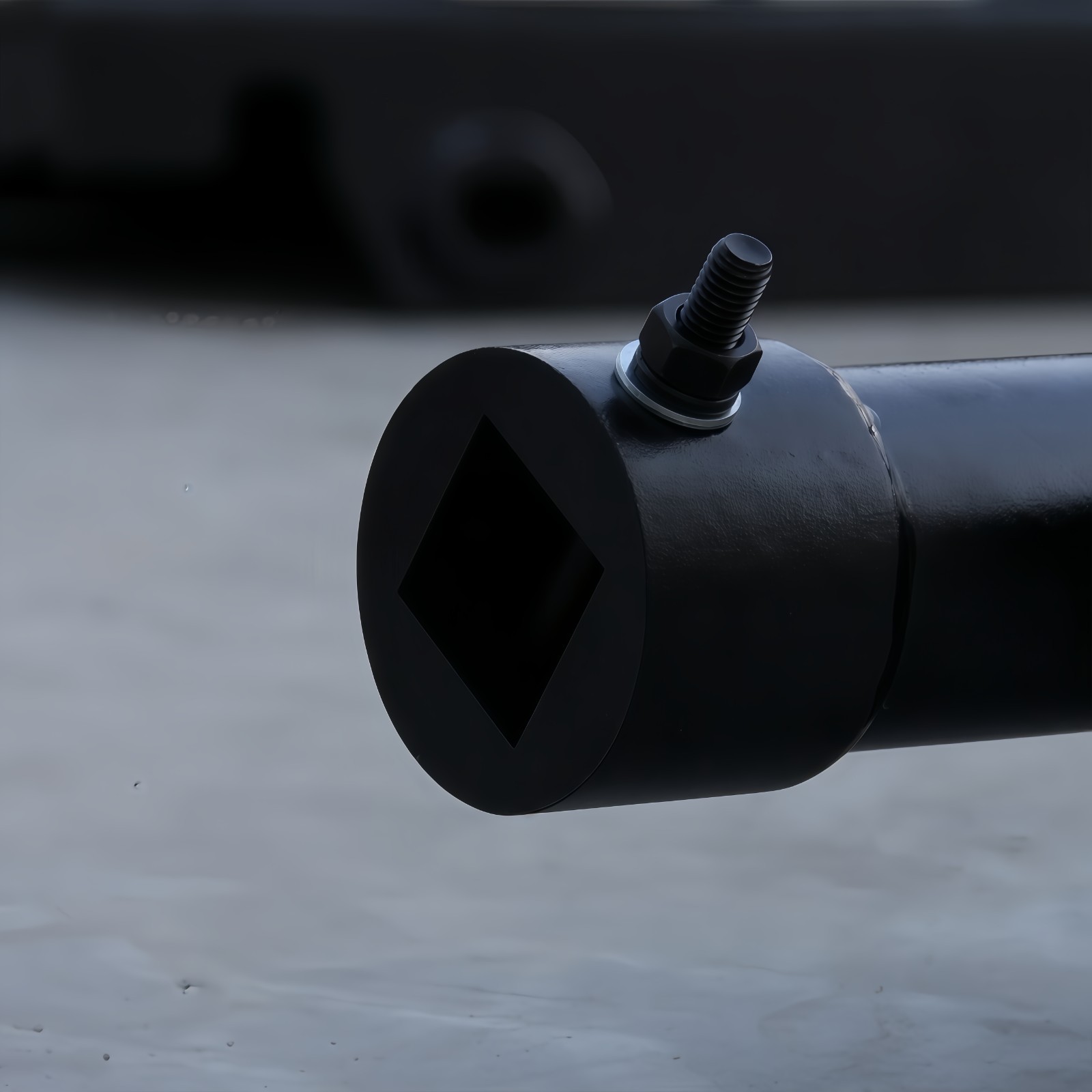 Hydraulic Auger For Mini Skid Steer Loader Attachment Post Hole Drill Free Ship