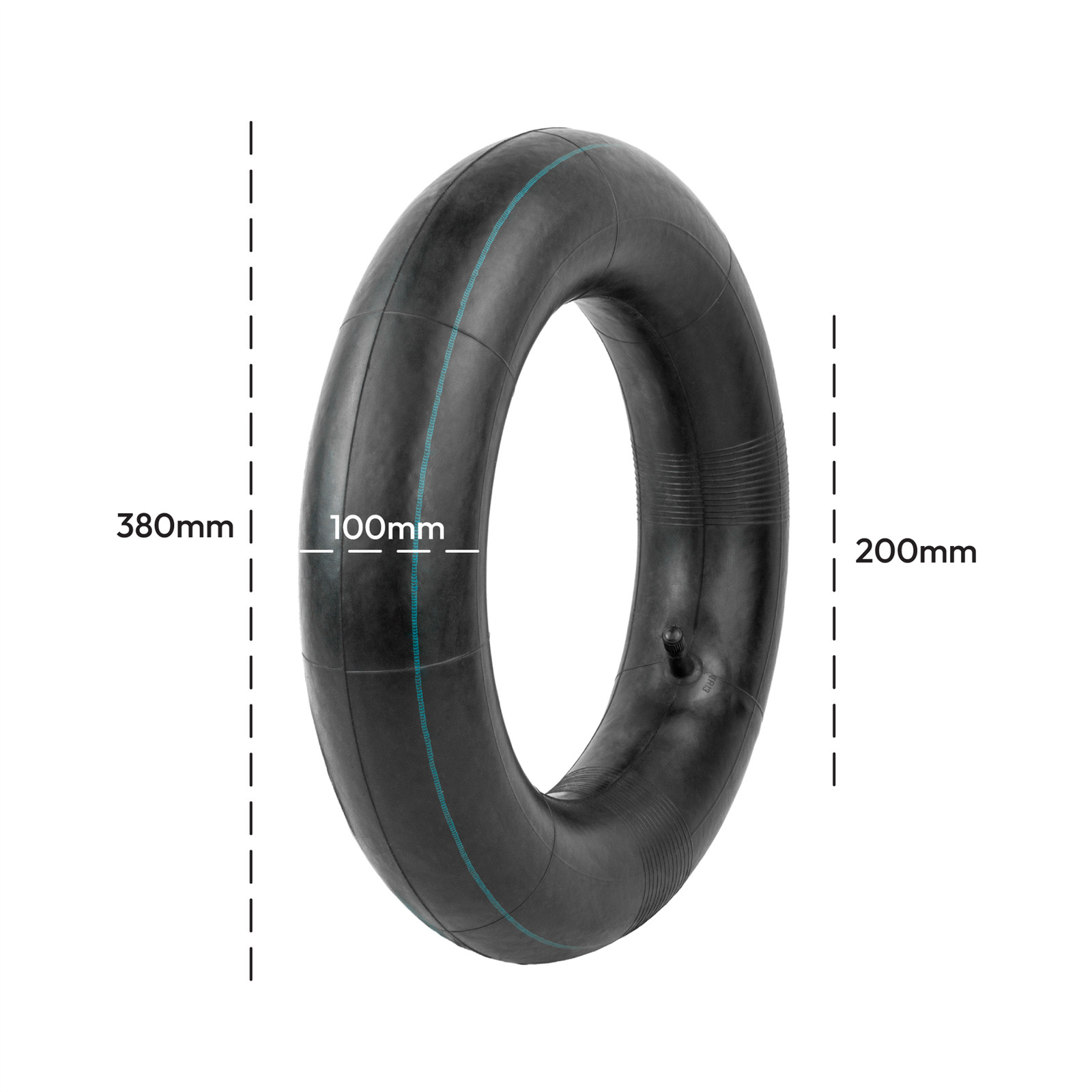 2Pcs 4.80/4.00-8″ Replacement Tire Inner Tube with Straight Valve Stem for ATVs