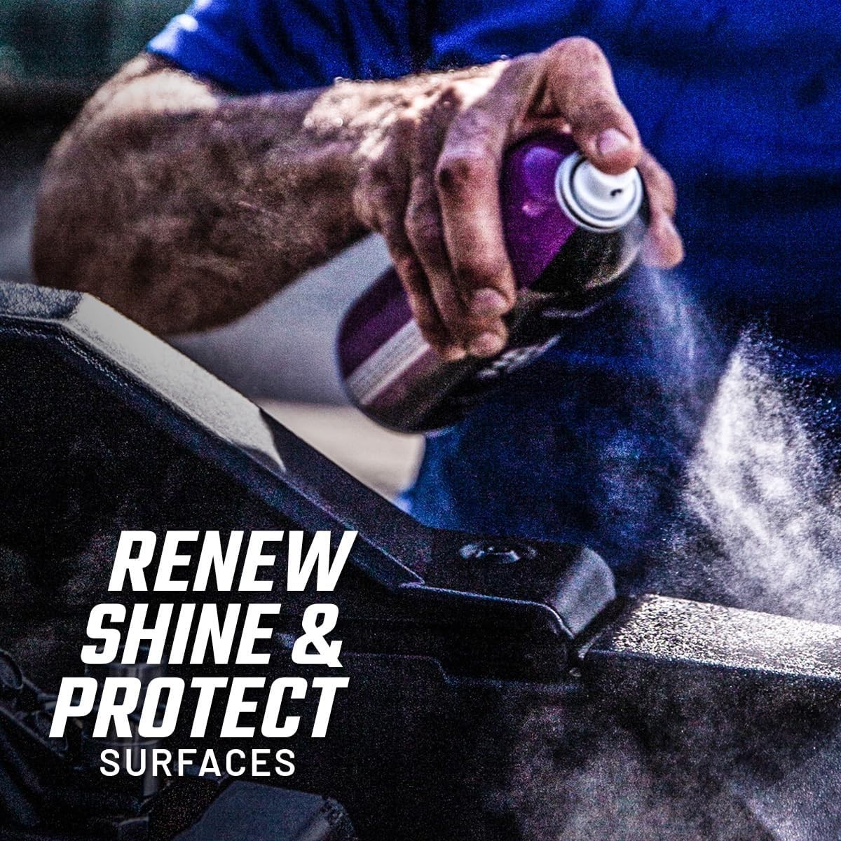 Slick Products 12 Pack Multi-Surface Shine & Protectant High Gloss Clear Spray