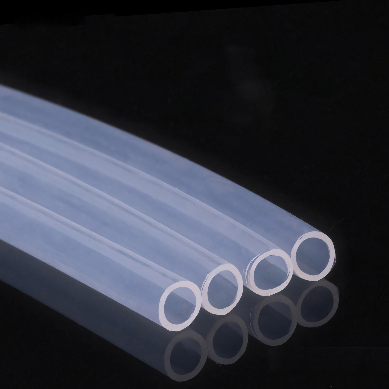PTFE Tube Tubing Pipe ID 0.8-11 mm OD 1.6-14 mm High Temp Resistance Transparent