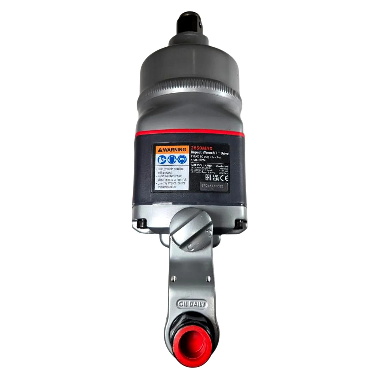 Ingersoll Rand 2850MAX 1 in Drive 1800 ft-lb Air Impact Wrench