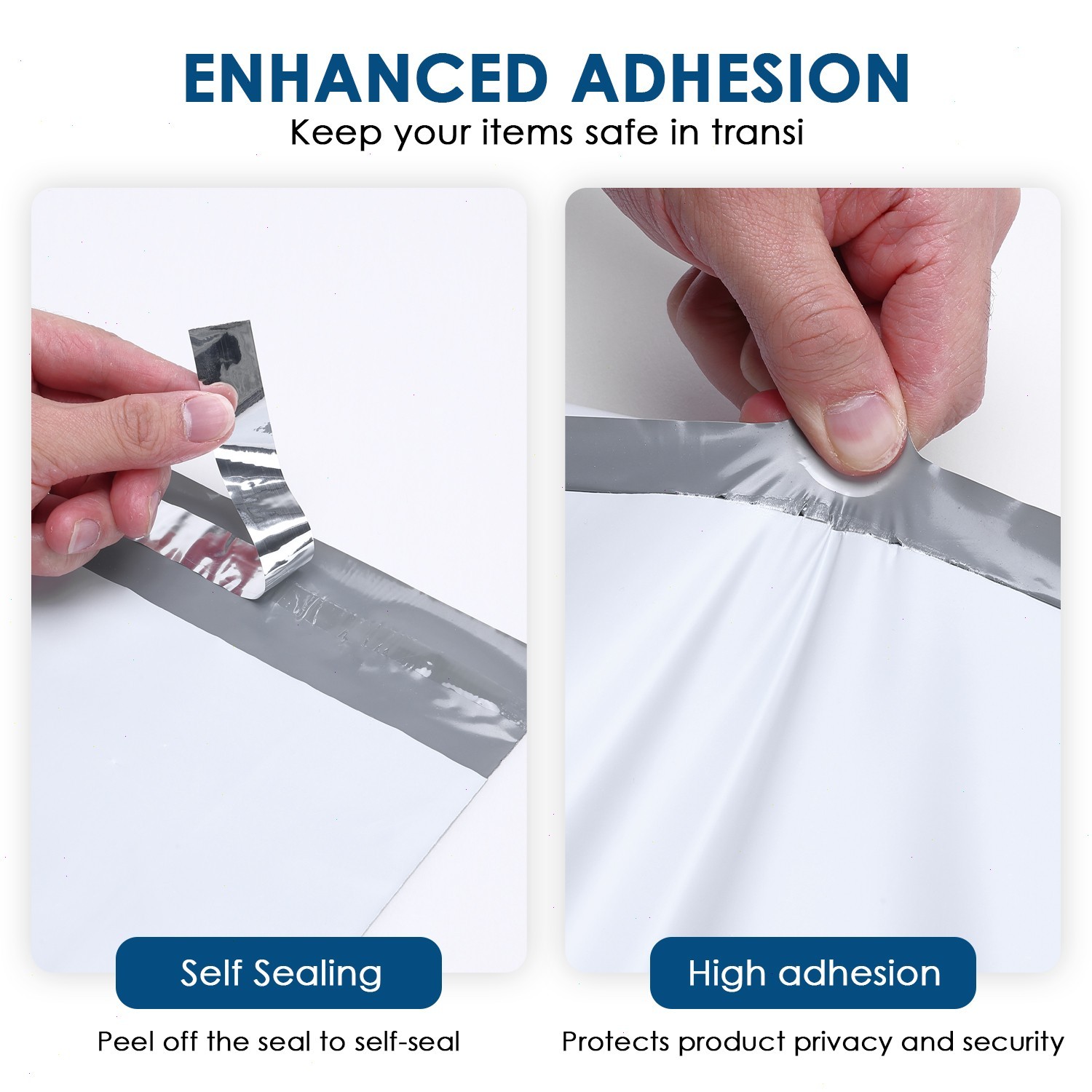 6×9 9×12 10×13 12×15.5 14.5×19 19×24 24×24 Poly Mailers Self Seal Shipping Bags