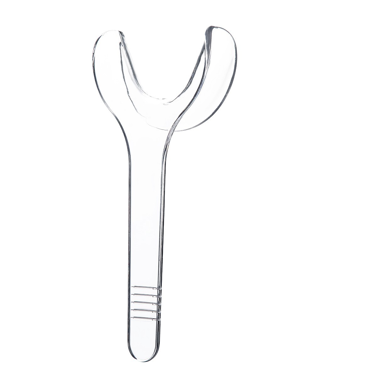 10pcs/packs Dental Autoclavable Lip Cheek Retractor T-shape Mouth Opener Clear