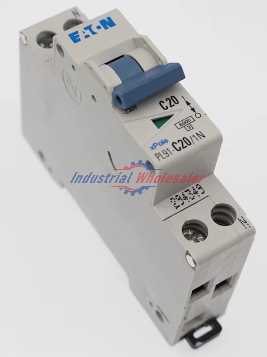 1pc NEW EATON Miniature Circuit Breaker MCB PL91-C20/1N 20A 1P+N 1 year warranty