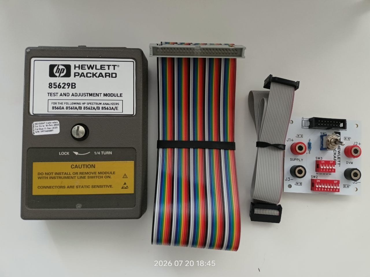 HP Agilent 85629B Test and Adjustment Module