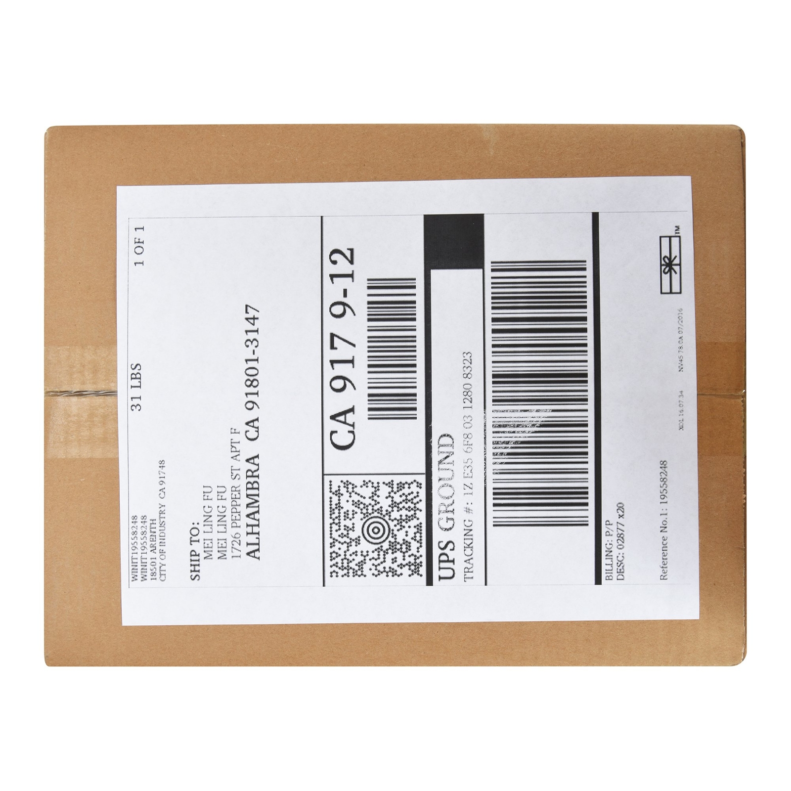 1000 Half Sheet Shipping Labels 8.5×5.5 Self Adhesive 2 Labels Per Sheet