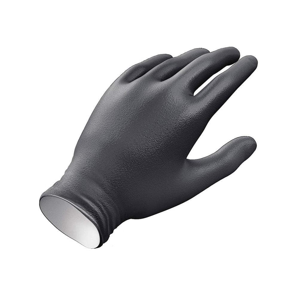 Venom Steel Nitrile Gloves XL Black Heavy Duty Disposable 6mil Mechanic 100-Pack