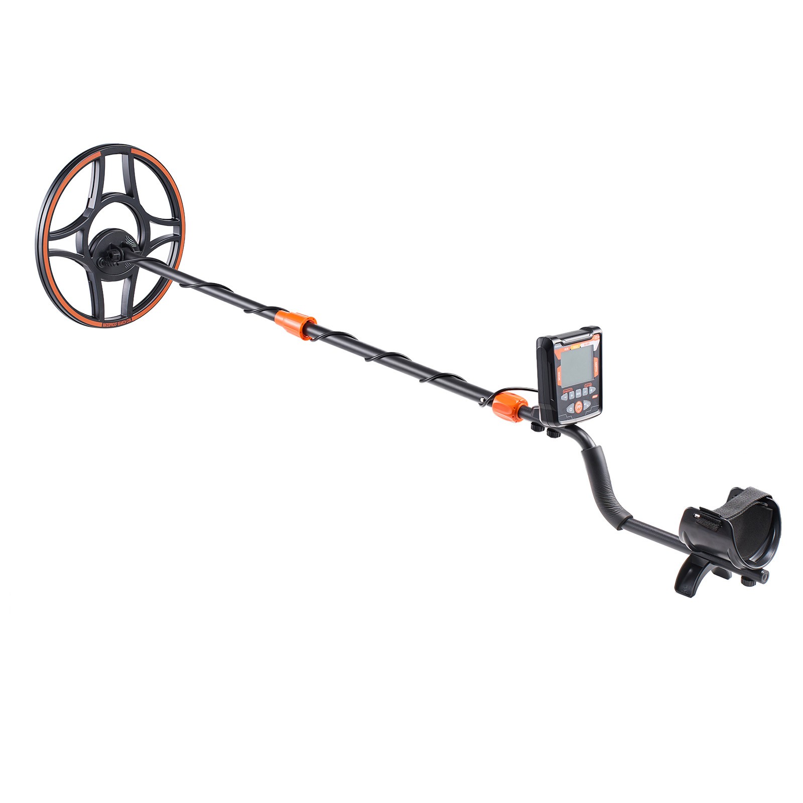 12 Inch Metal Detector Professional Gold Digger Hunter Waterproof IP69 for Adult