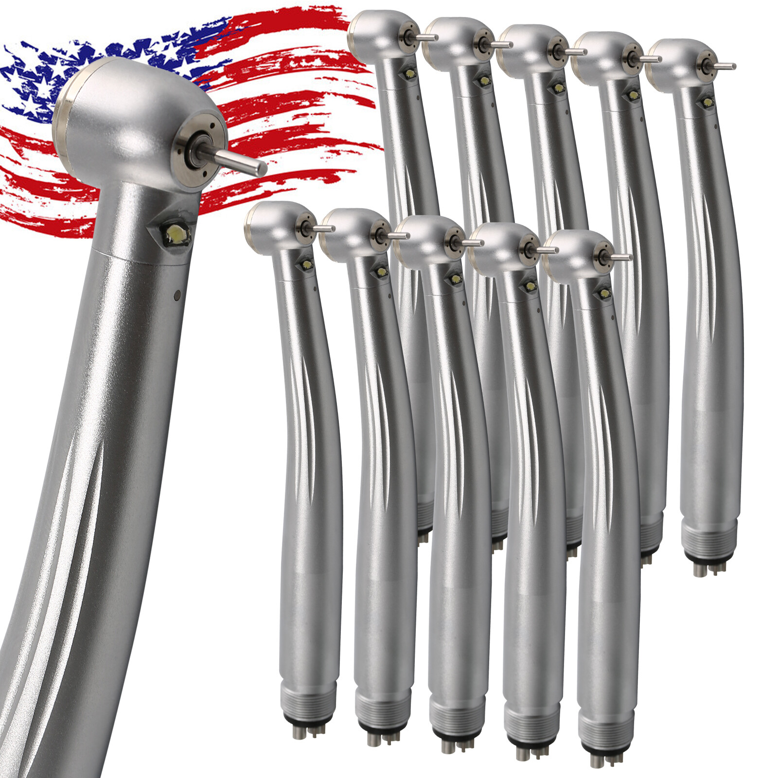 1-10 Yabangbang Dental (LED E-generator) High Speed Handpiece 4/2 Hole NSK Style