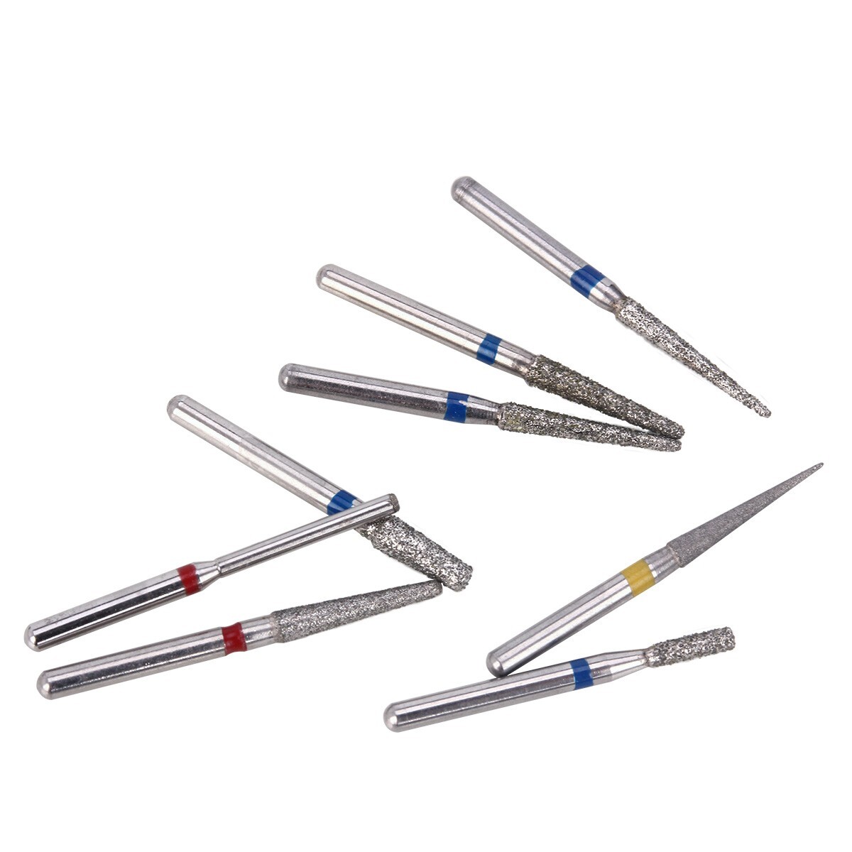 AZDENT Dental High Speed Diamond Burs Crown Preparation Molar Teeth Kit FG-113