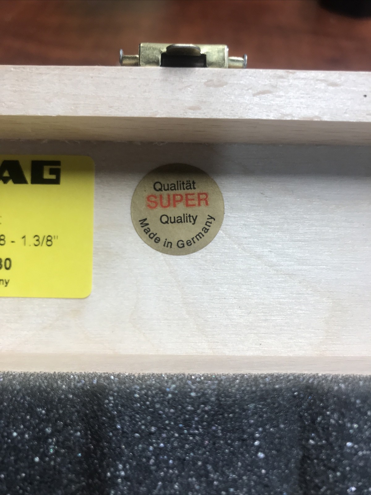 Famag 5 Piece Set Bormax FBM64030 Forstner Bits Imperial 5/8- 1-3/8 See Descrip.
