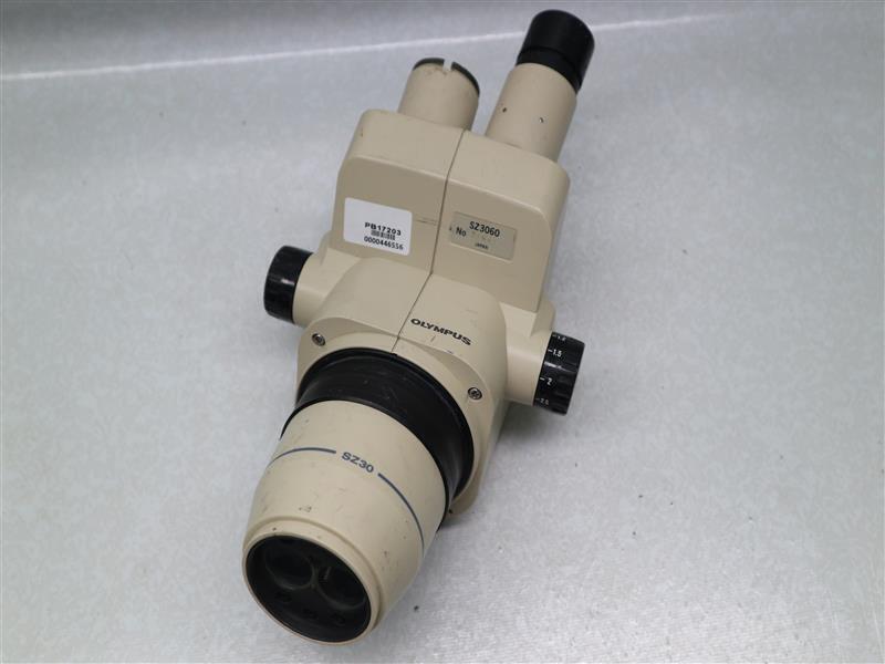 Olympus SZ30 SZ3060 Microscope Head w/ SWF15X/16 Lens AS IS Expedited Shipping