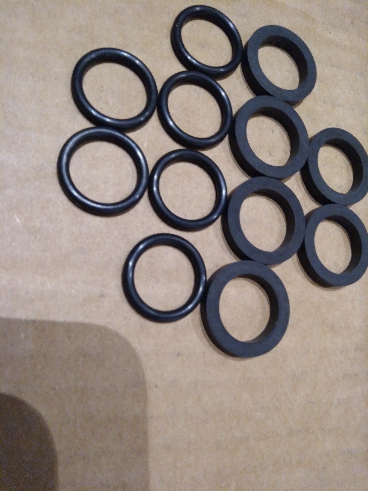 6 PROPANE TANK CYLINDER CONNECTOR COUPLER SEAL KIT FORKLIFT REGO GASKET O-Ring
