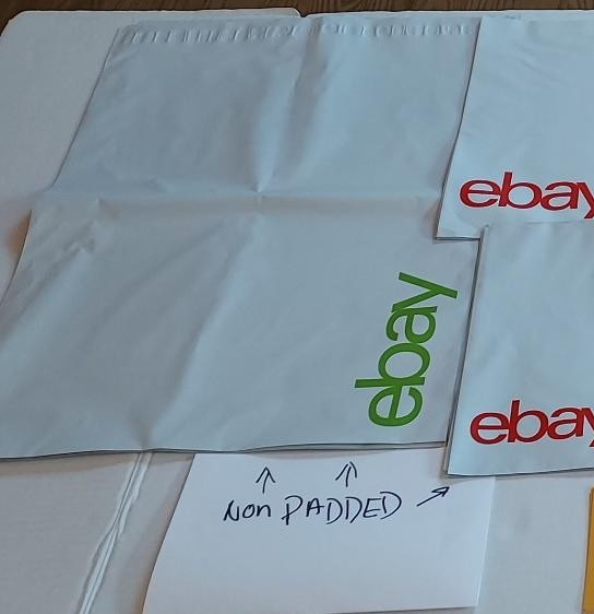 50 Assorted eBay SHIPPING SUPPLIES Starter Kit Poly Mailers Envelopes Self Seal