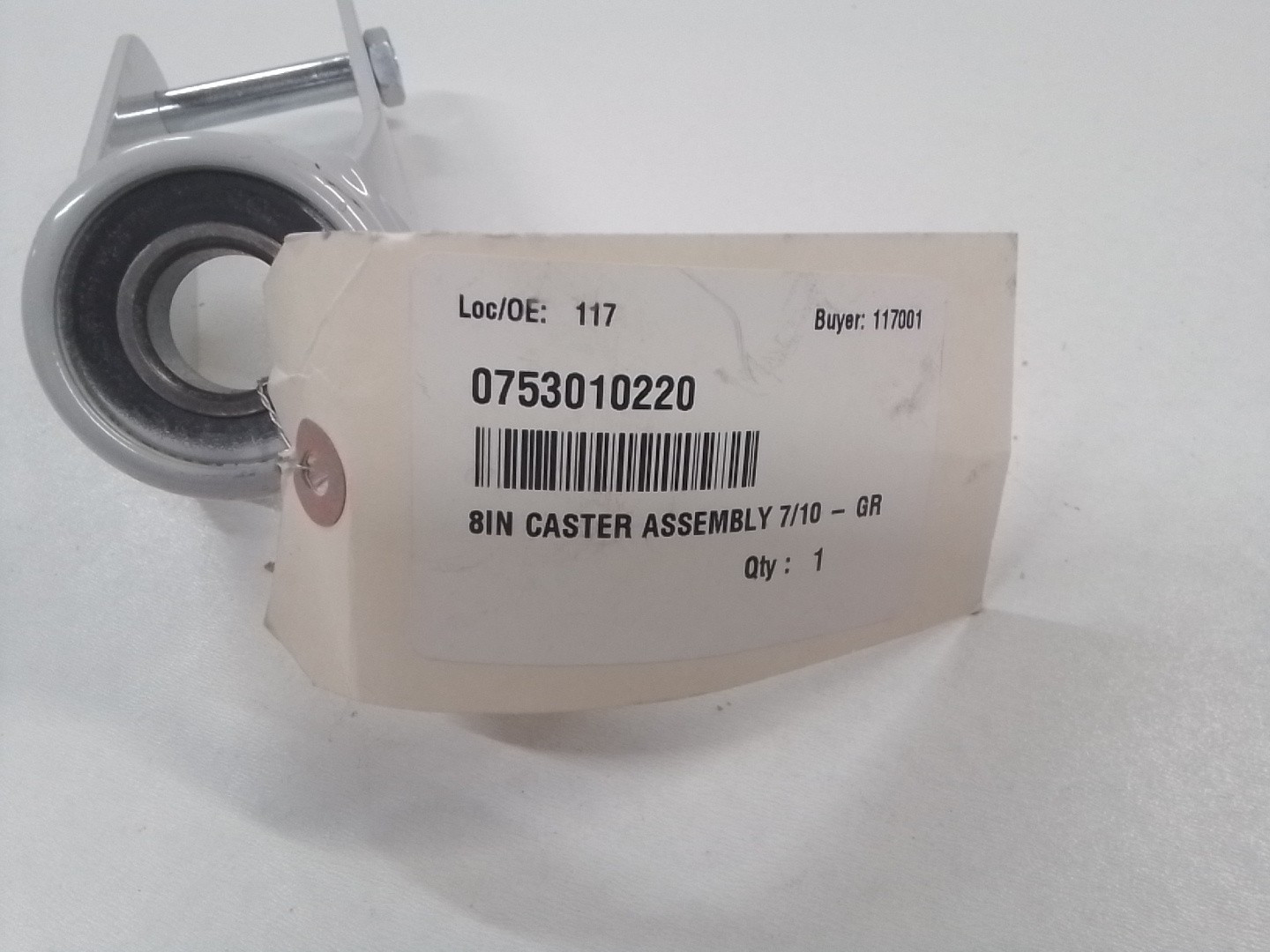 Stryker Stretcher 8 Inch Wheel Caster Assembly 0753010220