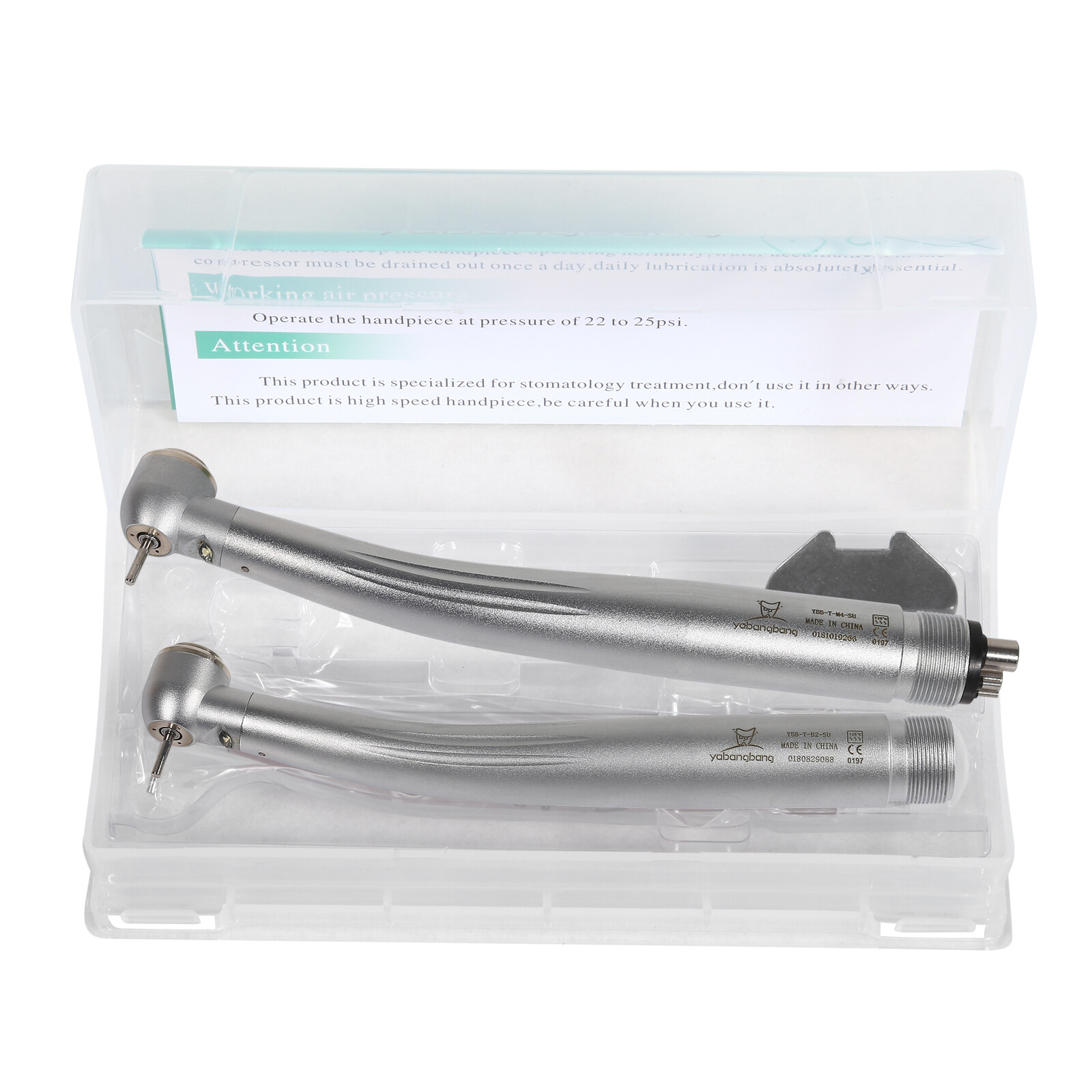 Pieza de mano LED turbina alta velocidad fibra óptica dental estilo NSK 2/4 Hole