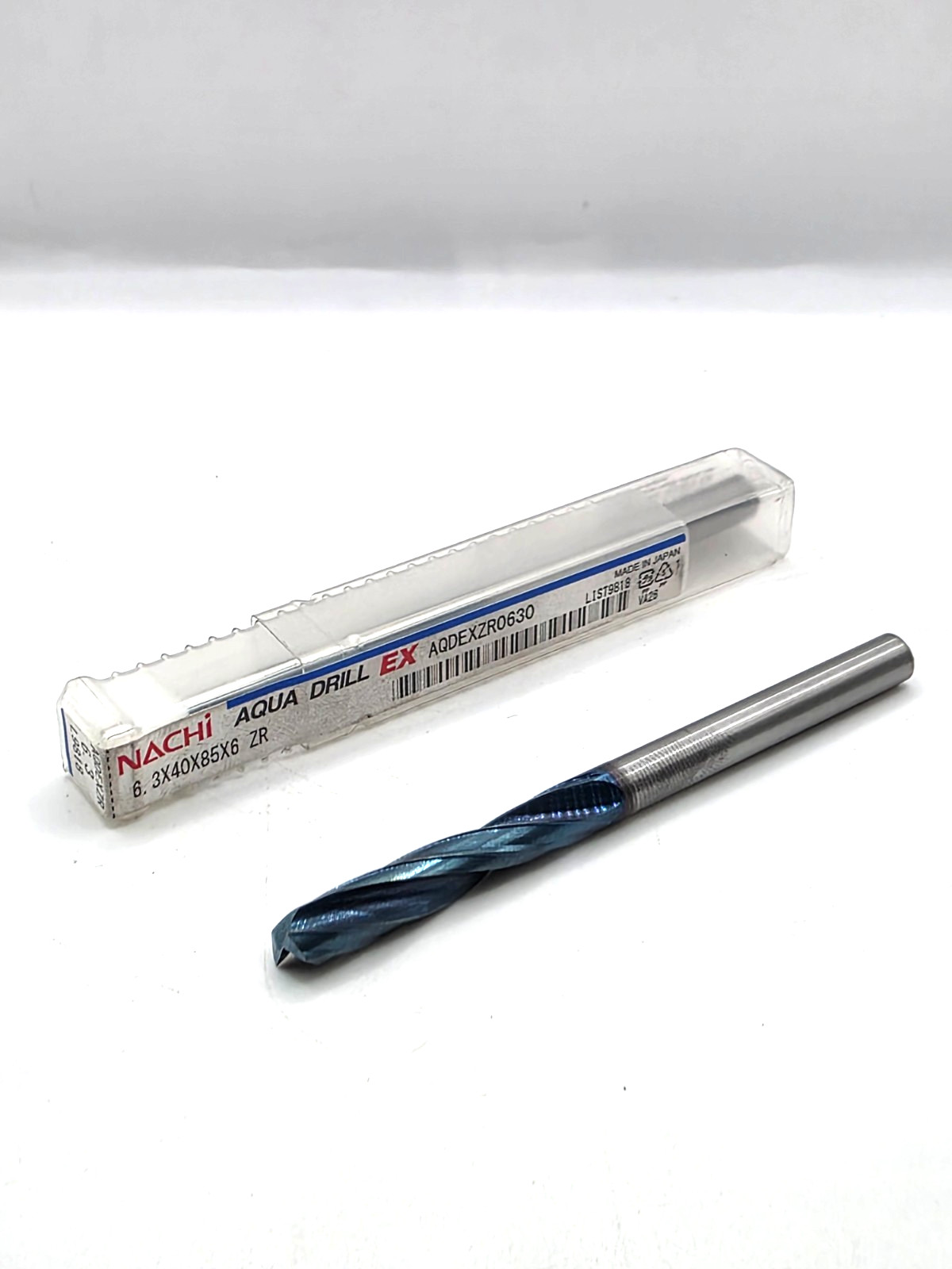 Nachi 6.3mm .248″ Flat 2 Flute Carbide Drill