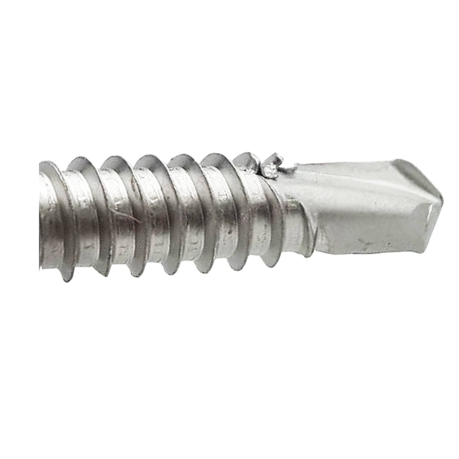 #8 Hex Washer Head Self Drilling Sheet Metal Tek Screws 410 Stainless Steel