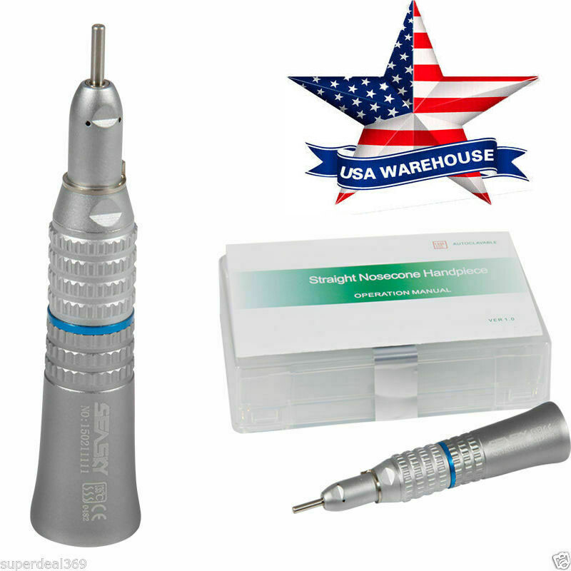 NSK Style Dental Slow Low Speed Straight Handpiece Nose Cone E-type SEASKY HP