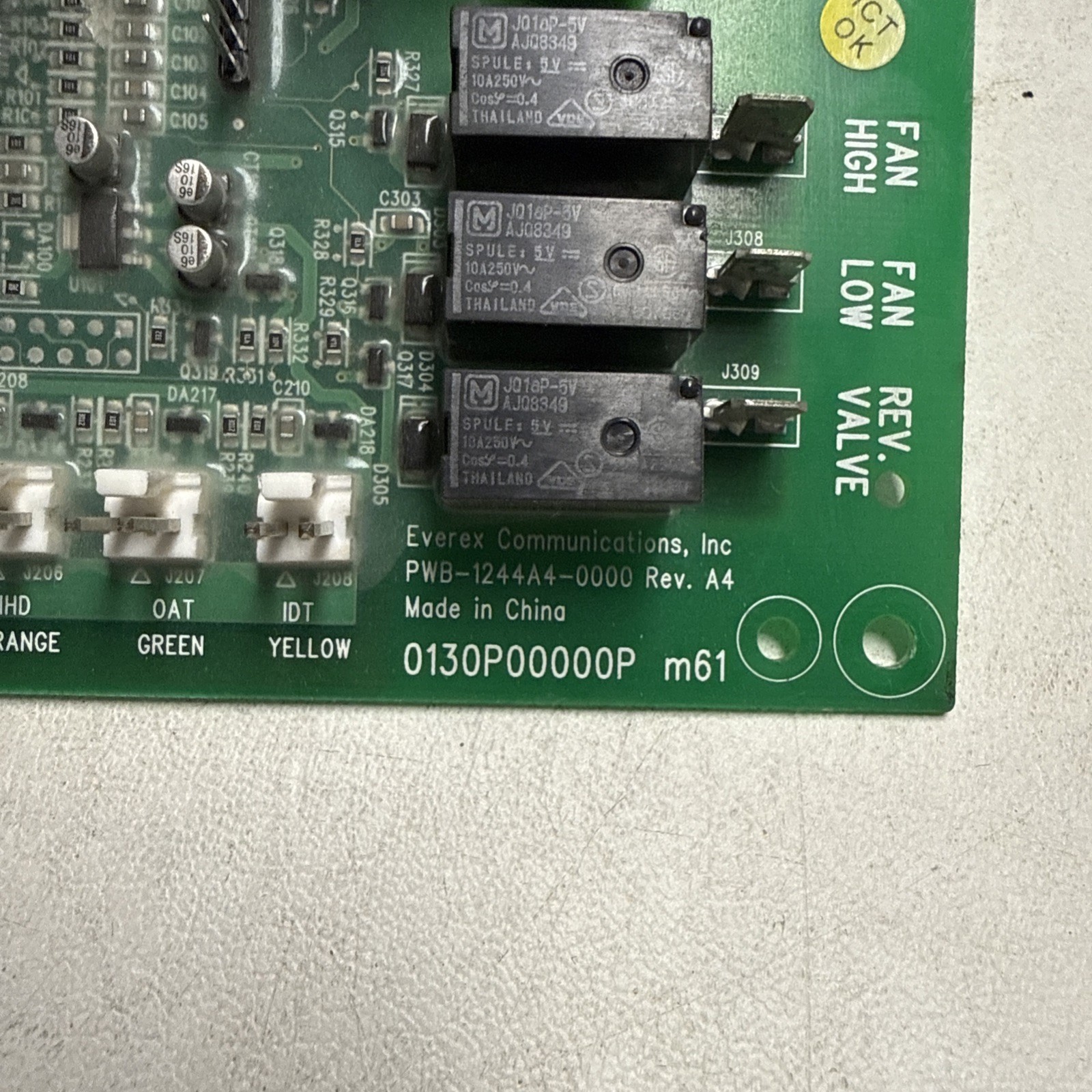Amana PWB-1244A4-0000 Goodman PTAC PCBCP133 Control Circuit Board