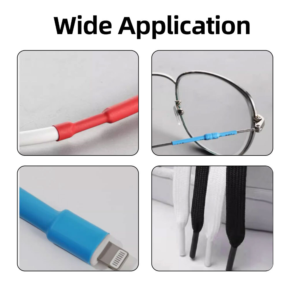 560Pcs HEAT SHRINK TUBING Insulation Shrinkable Tube 2:1 Wire Cable Sleeve W BOX