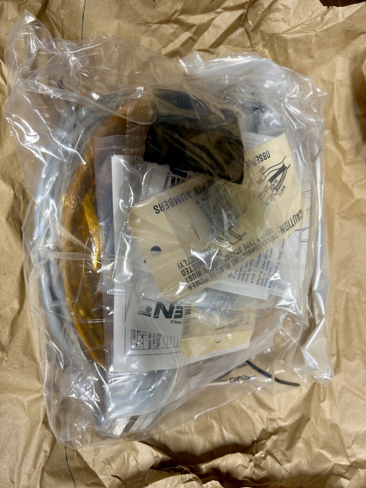 New Whelen HELSA Amber Light Head Assembly 01-0682082-A1C OEM NOS