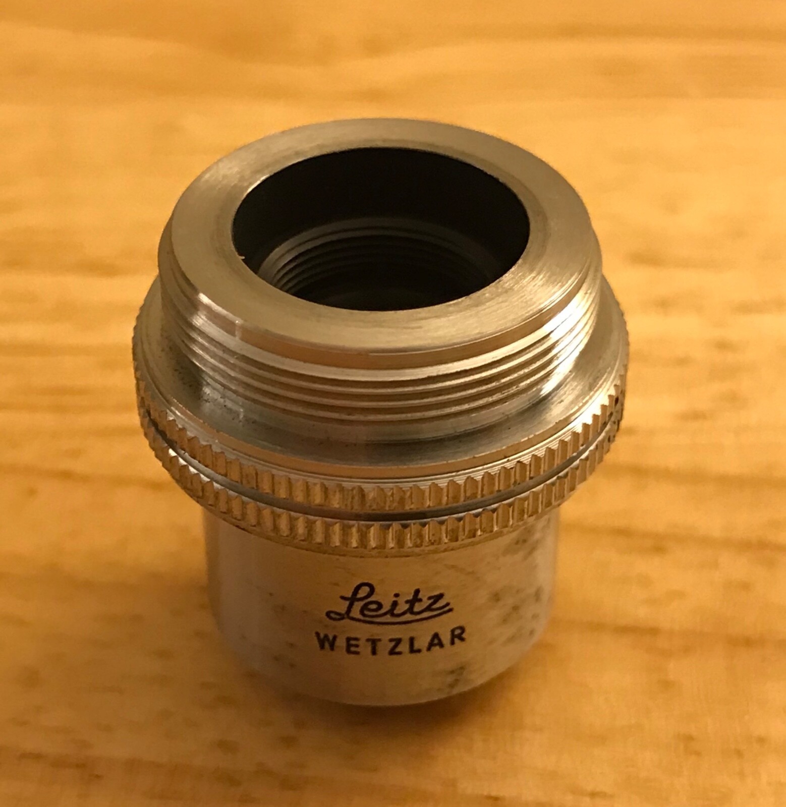 Vintage Leitz Wetzlar Microscope Objective Lens 170/ 6/0.18 Germany – Lot W