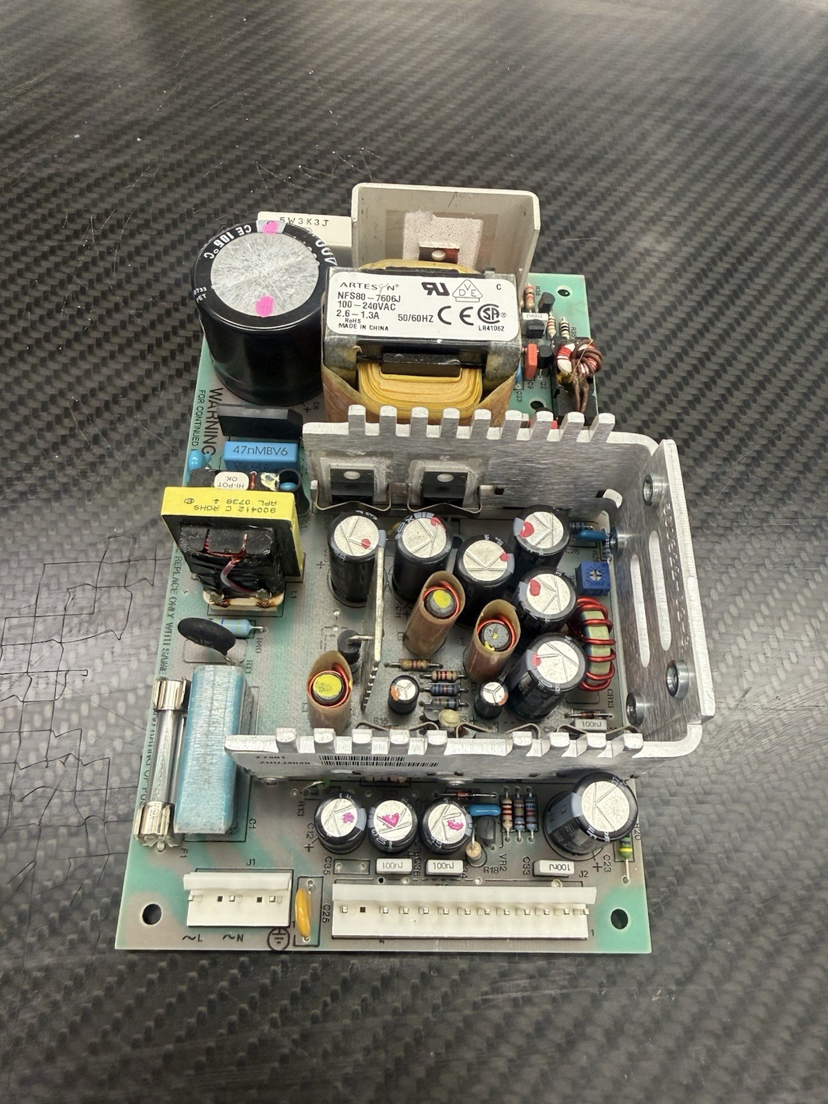 ARTESYN NFS80-7606J Power Supply, CONVERTER AC/DC Quad Power +_15V,5V,24 New