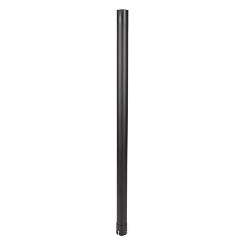 Exhaust Stack Pipe 2-3/8″ x 48″ Straight Black