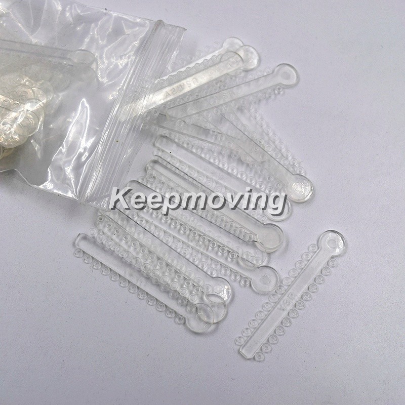 1040 Pcs/Pack Dental Orthodontic Ligature Ties Elastic Rubber Bands 44 Colors